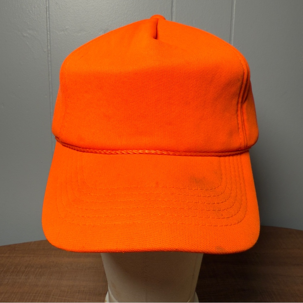 Vintage Orange OC Snapback Hunting Hat